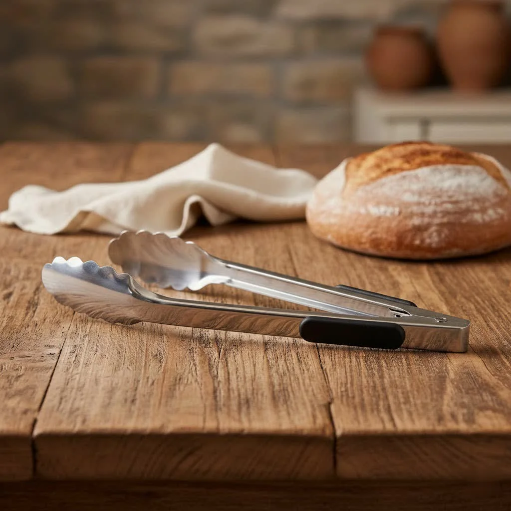 High-quality kitchen tongs for cooking