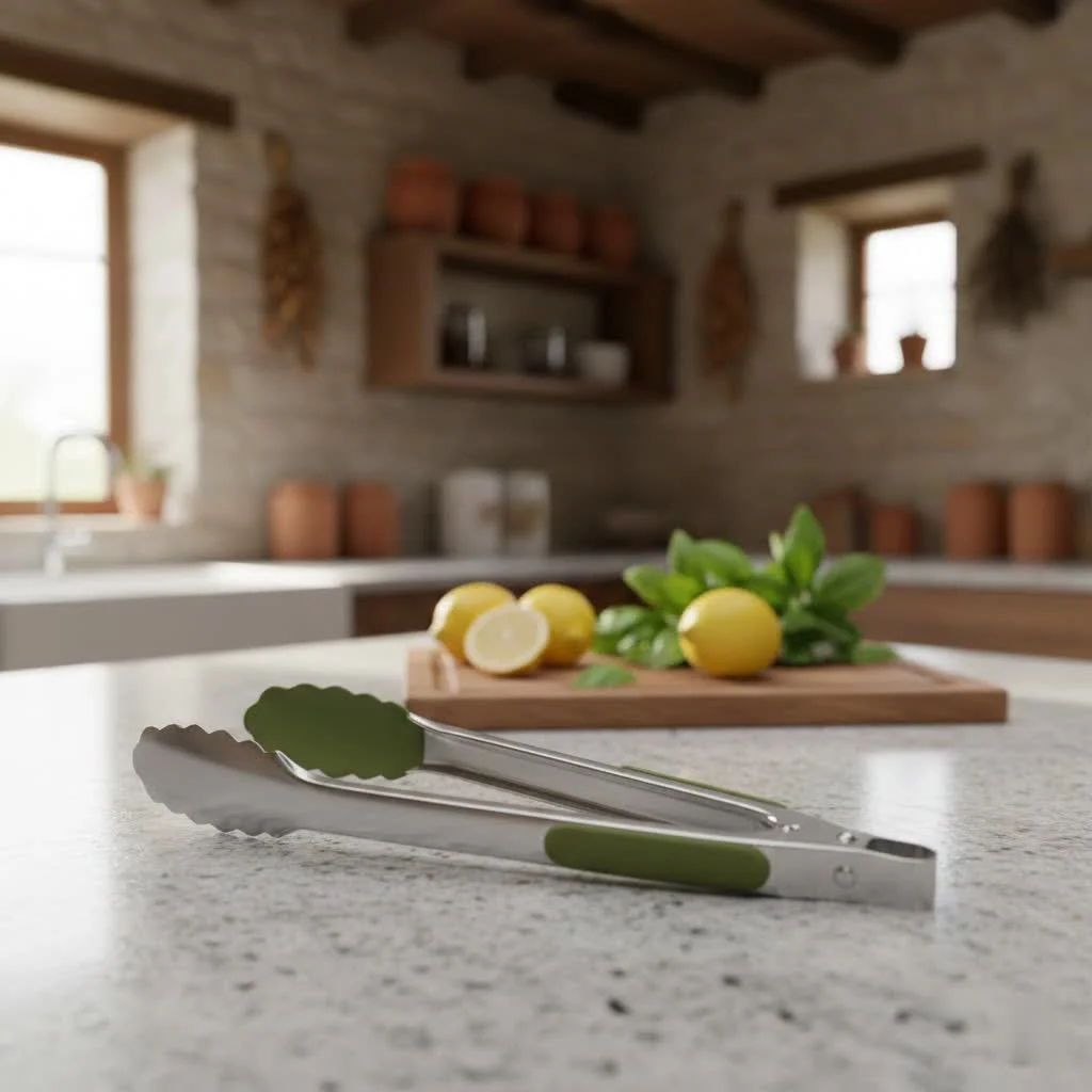The Perfect Pink Kitchen Tongs: Where Style Meets Superior Functionality